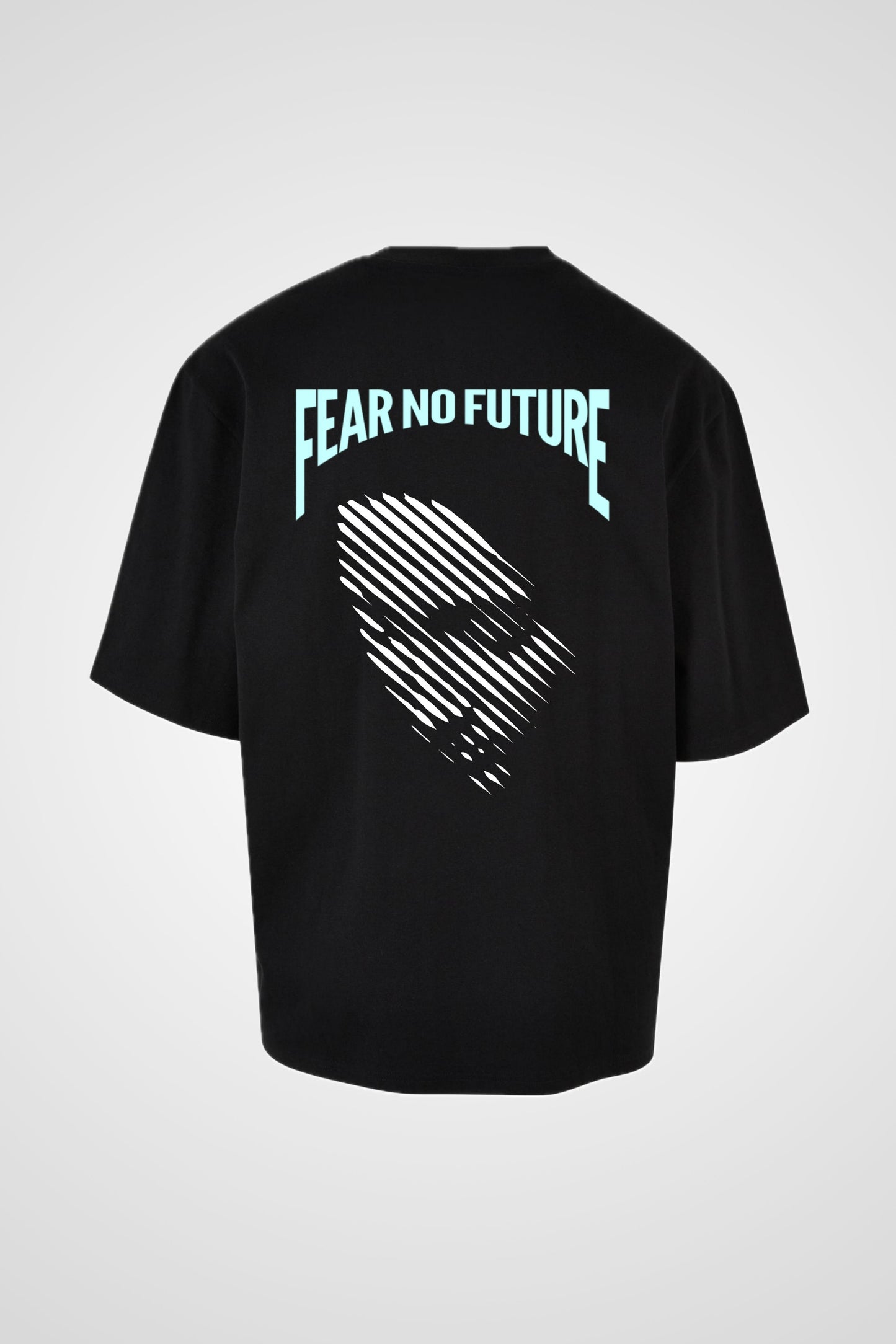 Oversized Face Tee Black