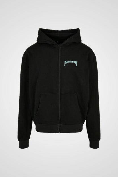 Heavy Zip Hoodie Black